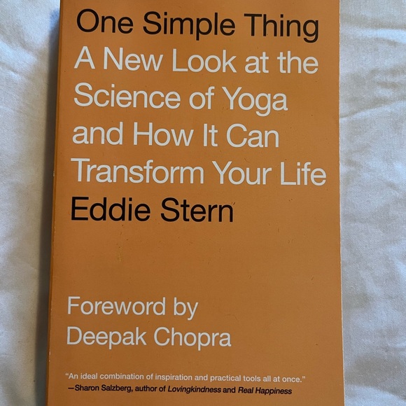 One Simple Thing Paperback Book Eddie Stern - Picture 1 of 2